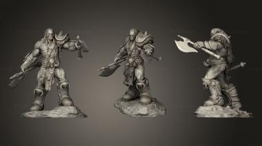 Military figurines Orc 3d model